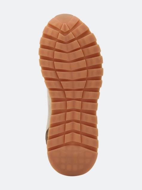 Утепленные комбинированные кроссовки