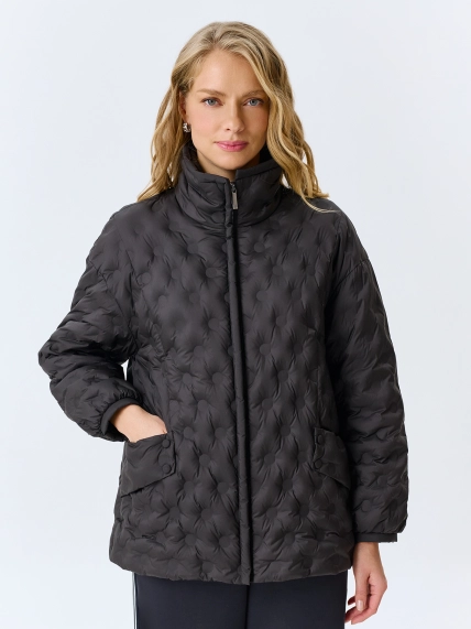 Куртка Oversize с фантазийной стежкой