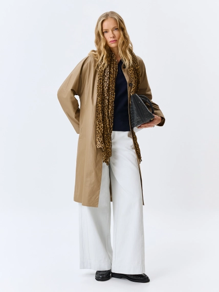 Минималистичный плащ из 100% хлопка