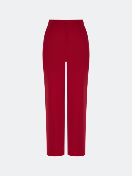 Яркие брюки из хлопка