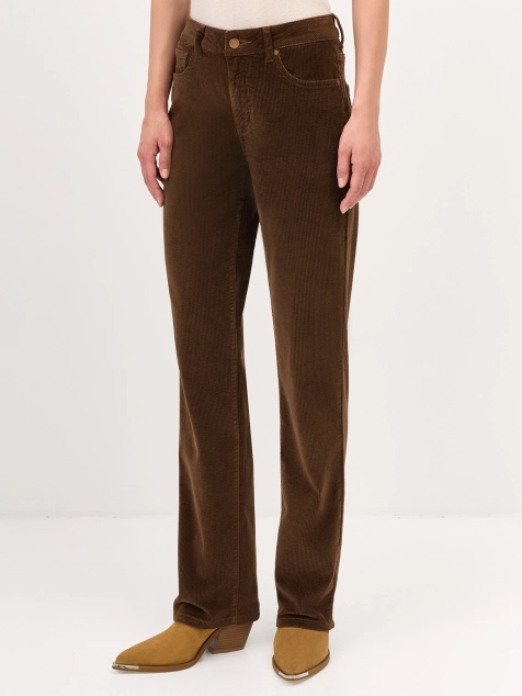 Вельветовые джинсы в цвете мокко