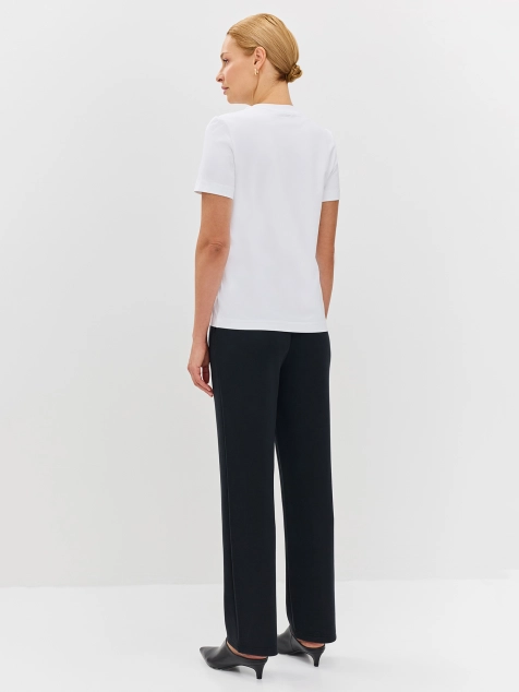 Брюки из смесового модала