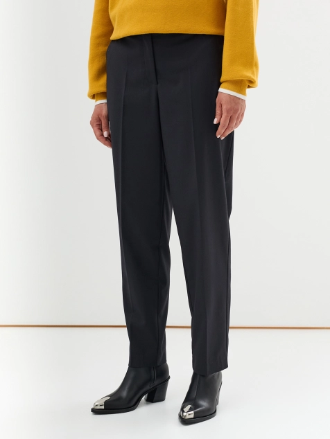 Базовые брюки из плотного джерси