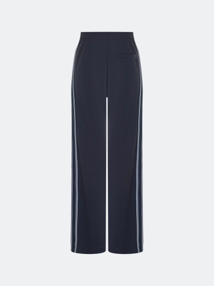 Трикотажные брюки с контрастными лампасами