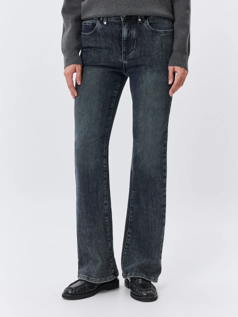Утепленные джинсы Bootcut