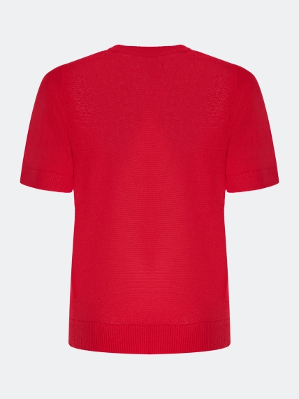 Яркий джемпер из района