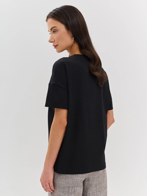 Футболка из  хлопка с 3D принтом