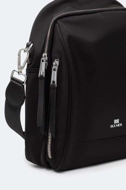 Текстильный рюкзак с деликатным шрифтовым принтом