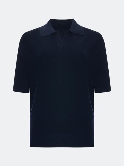 Джемпер поло из тенселя