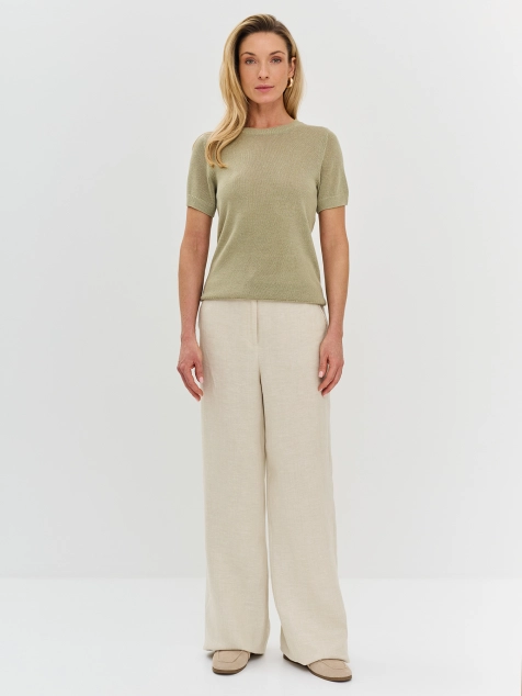 Вязаный джемпер из вискозы