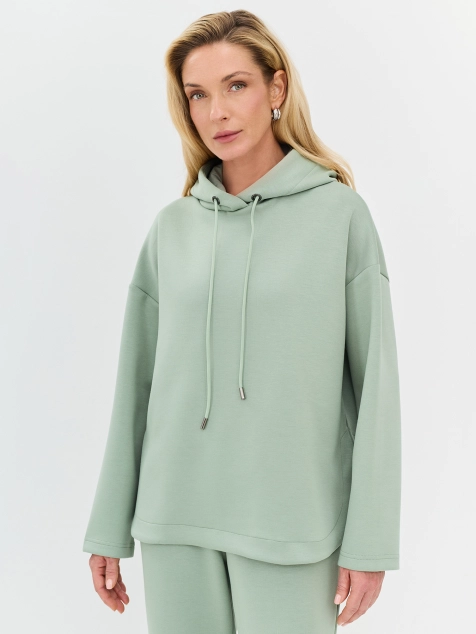 Худи с асимметричным низом