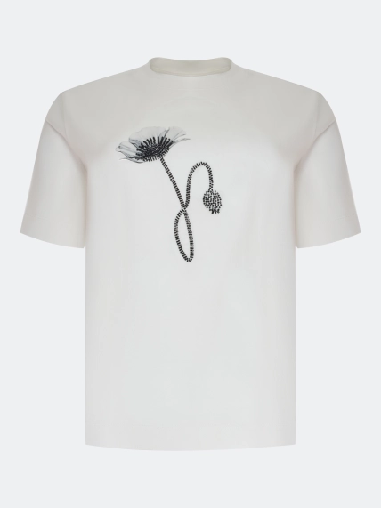 Футболка с бисером