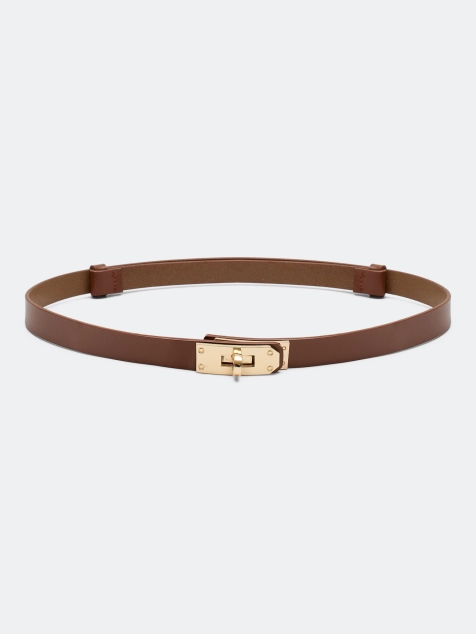 Узкий ремень с поворотным замком