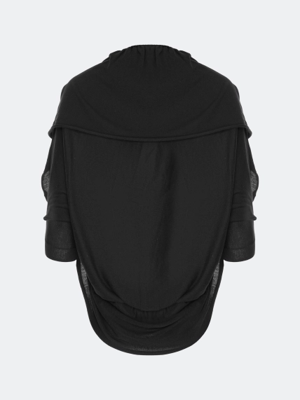 Вязаный кардиган-болеро