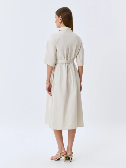 Платье-рубашка из 100% хлопка