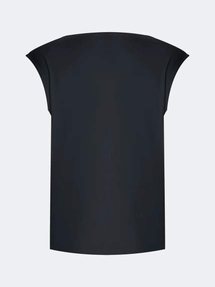 Топ с драпировкой