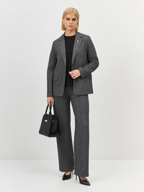 Трикотажные брюки со стрелками