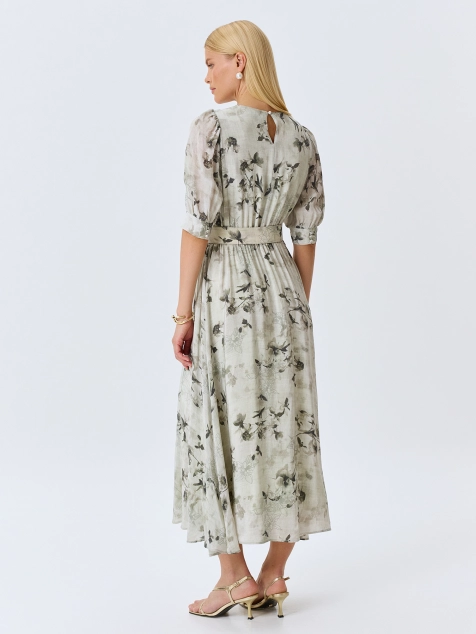 Платье с флоральным принтом