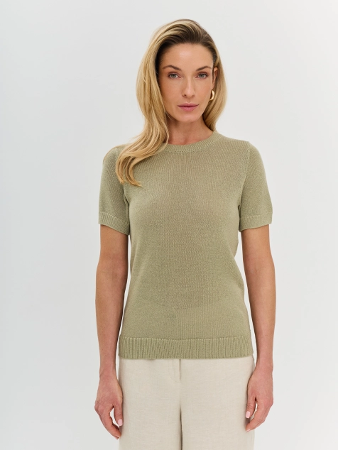 Вязаный джемпер из вискозы