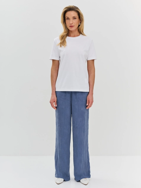 Широкие брюки из тенселя