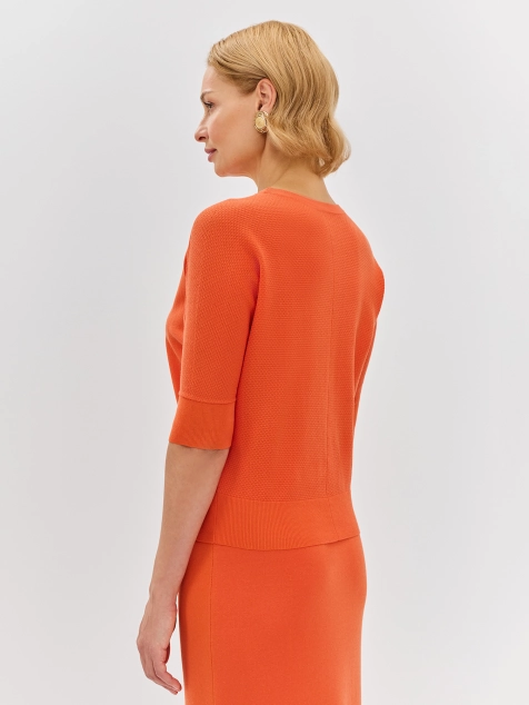 Яркий джемпер из 100% тенселя