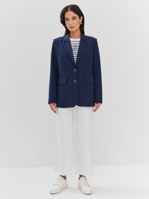 Классический жакет из 100% тенселя