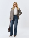 Джинсы Wide leg с акцентной варкой