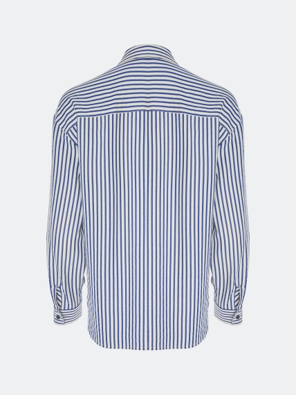 Блузка в тонкую полоску