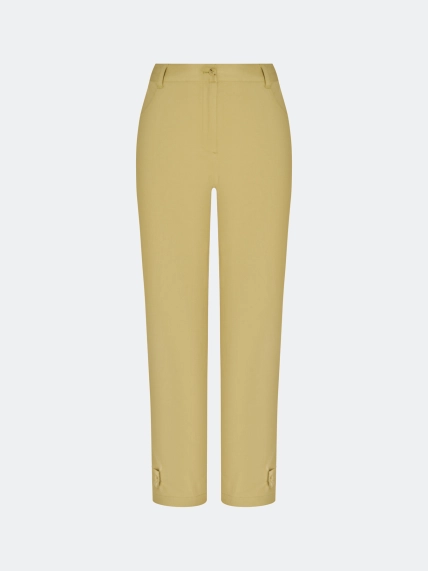 Брюки из тенселя с хлястиками