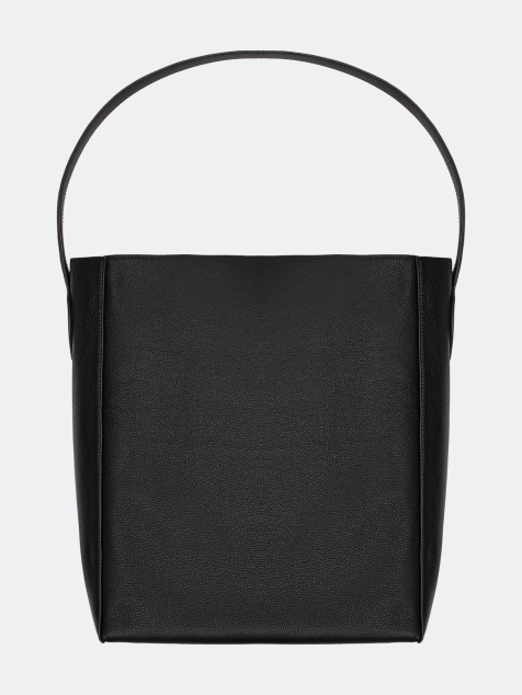 Кожаная сумка с короткой ручкой