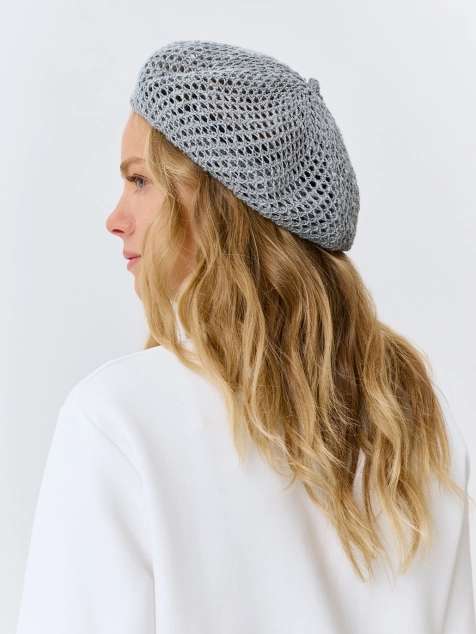 Ажурный берет