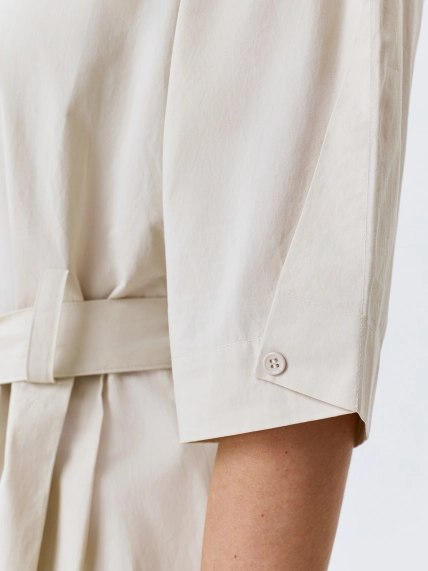 Платье-рубашка из 100% хлопка