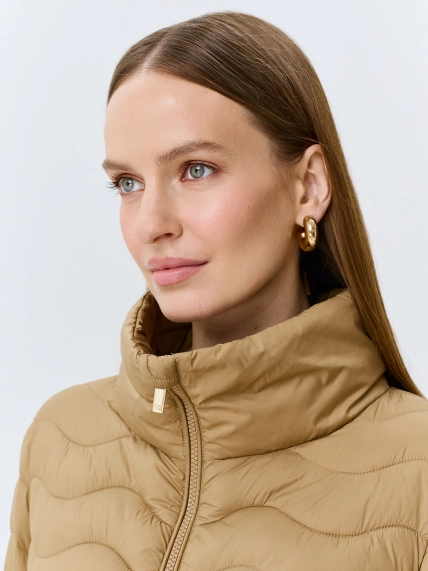 Куртка с фантазийной стежкой