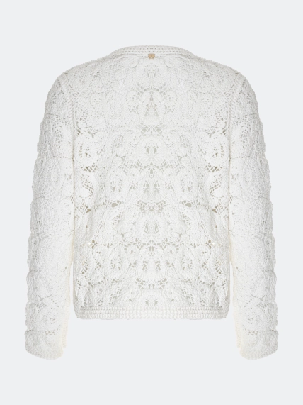 Ажурный кардиган из 100% хлопка