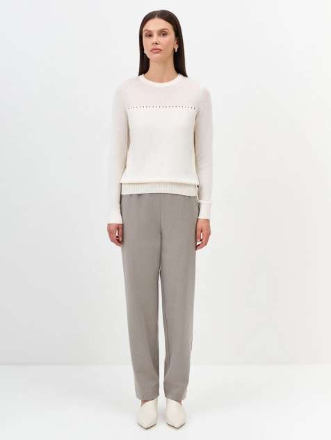 Комфортные брюки с шерстью