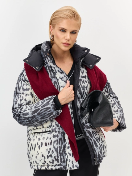Куртка с анималистичным принтом
