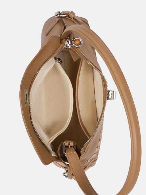 Плетеная сумка кроссбоди