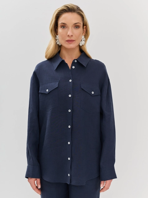 Рубашка из 100% льна