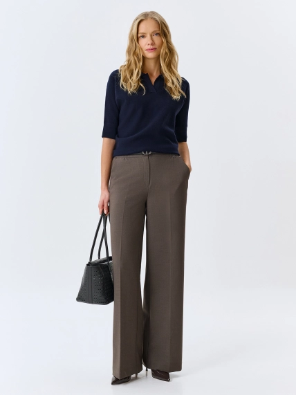 Джемпер поло из тенселя