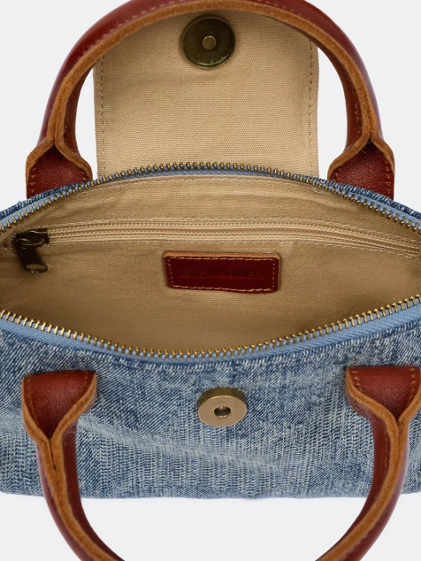 Джинсовая сумка кроссбоди