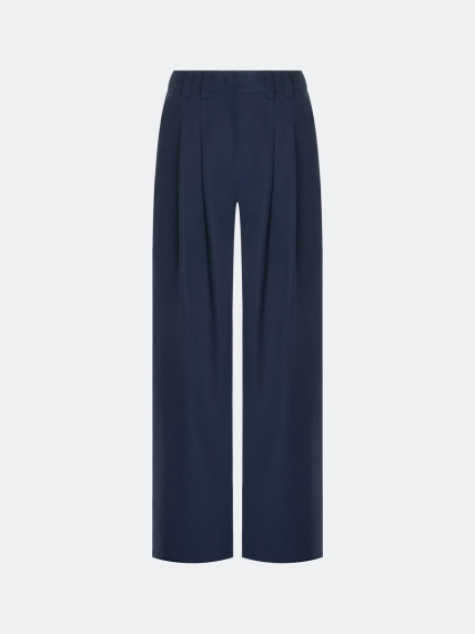 Широкие брюки из тенселя