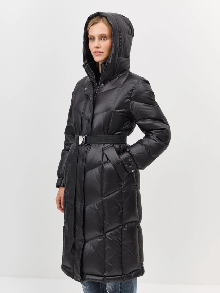 Приталенное пальто на натуральном утеплителе