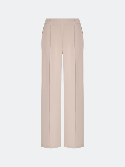 Брюки из мягкого модала с застроченными стрелками