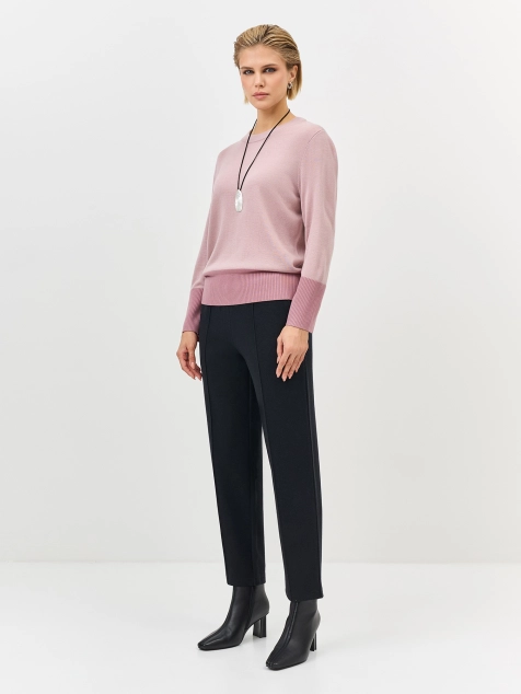 Утепленные трикотажные брюки