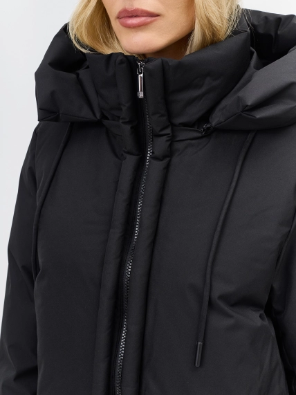 Пуховое пальто с внутренней стёжкой