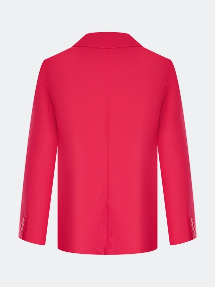 Льняной однобортный жакет