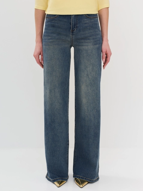 Джинсы в винтажном стиле