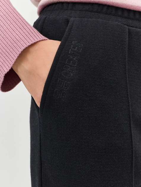 Утепленные трикотажные брюки