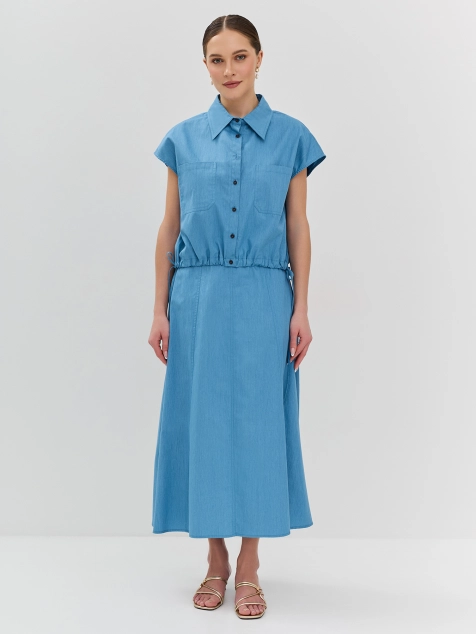 Укороченная блузка из 100% хлопка