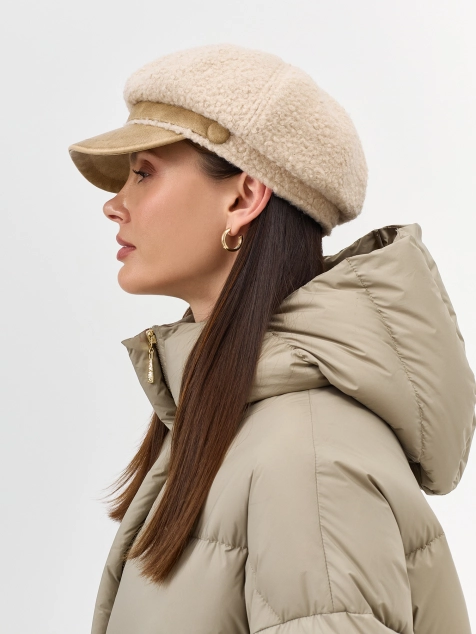 Кепи из искусственного меха